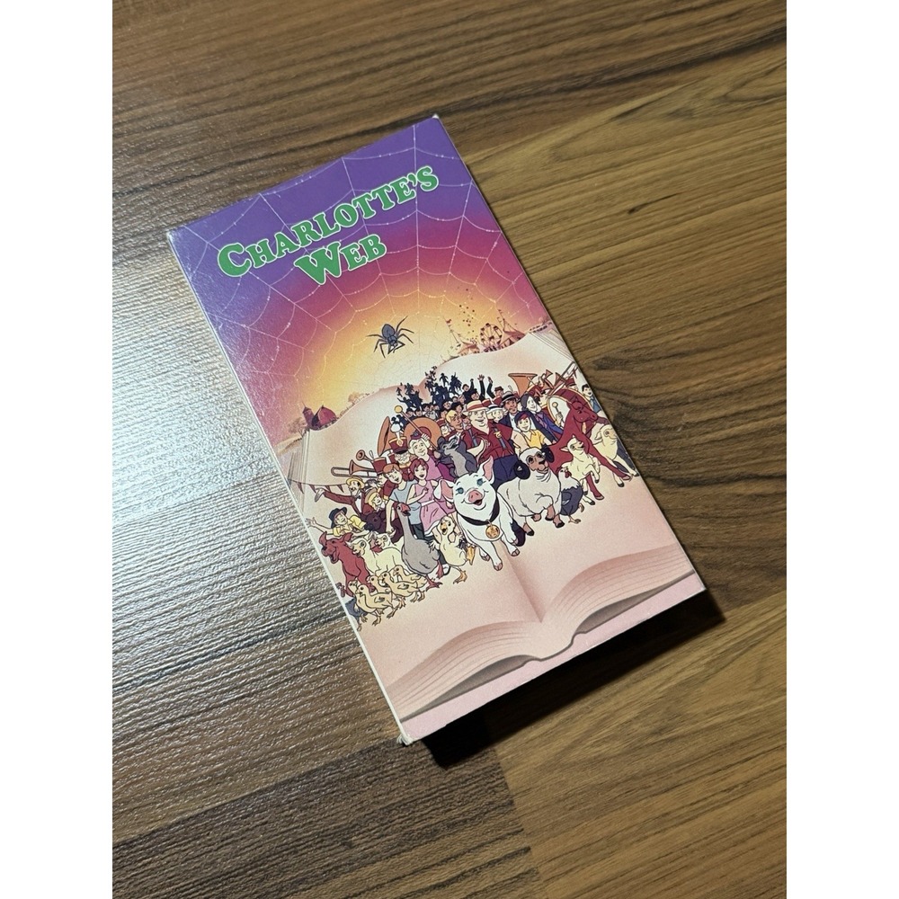 Charlotte's Web 1973 VHS Tape Paramount 1993 Edition McDonald's Release Tested